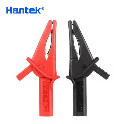Hantek HT18A Crocodile Clip Large Dolphin Electric Gator Clip 4mm For Digital USB Oscilloscope Autom