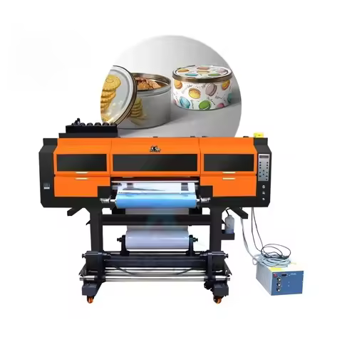 Po-try Manufacturer Uv Dtf Film Printer All In One 2 In 1 A3 30cm Uv Dtf Sticker Printer With Lamina