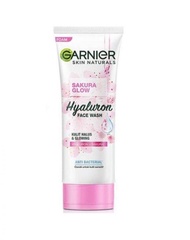 Garnier facial wash sakura 100ml / garnier facial wash hyaluron