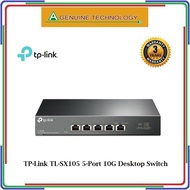TP-Link TL-SX105 5-Port 10G Desktop Switch ( SX105 )- 3 Years Local Warranty