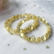 【一物一圖 微瑕出清】8mm 10mm 黃金鋰雲母手鍊