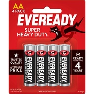 EVEREADY Super Heavy Duty Battery AA4 / AAA4 / GOLD ALKALINE AA2 / GOLD ALKALINE AAA2