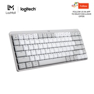 Logitech MX Mechanical Mini for Mac Wireless Illuminated Keyboard Low-Profile Performance Switches Tactile Quiet Keys Backlit Bluetooth USB-C Apple iPad