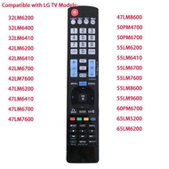 ใหม่ AKB REMOTE Fit สำหรับ LG LED 3D Smart 32LM6400 42LM6200 47LM6200 55LM6410 50PM4700 50PM6700 55L