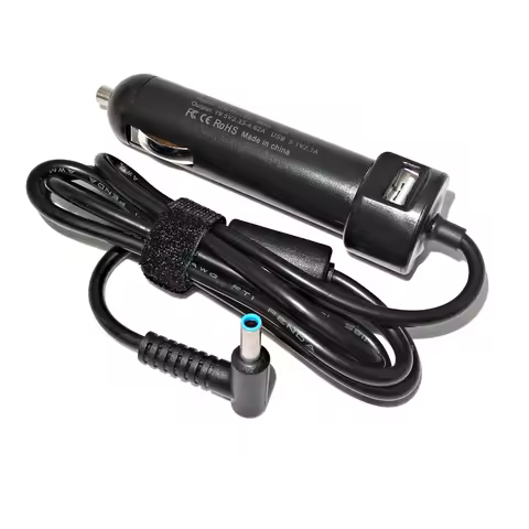 90W Laptop Car Charger for Hp EliteBook G3 246 G4 248 G1 250 G2 250 G3 250 G4 255 G2 255 G3 255 19.5