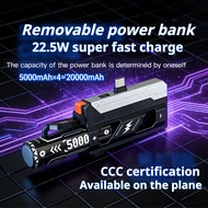 CCC certified 50000mAh large capacity power bank 22.5W fast charging and reloading power bank custom