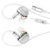 High-Fidelity HiFi in Ear Earphones High-Resolution Audio Experience Headphones Noise Cancelling Hea
