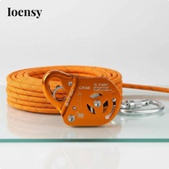 [Ioensy] Climbing Safety Device Innovative Design Rope Access Equipment for Rock Climbing Harness Sa