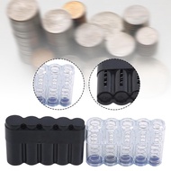[whfashionkk] Coin Sorter Organizer with Lid Plastic Coin Holder Storage Box for Euro Coins Collecti