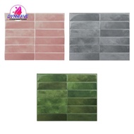 [DynwaveedMY] 10x Backsplash Tiles ,9 x11.4inch Wall Tiles,3D Thick Self Sticky,Peel and Stick