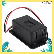 YOHII ​Guitar Battery Holder​, ​Black ​Pickup Connector 9V Battery Box​, Battery Compartment​ 9V Bat