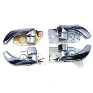 Front Rear Left Right Chrome Inside Interior Inner Door Handle for Kia 2003 04 05 06 07 08 2009 Sore