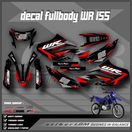 Decal WR155 Full Body Variasi Decal WR Supermoto Aksesoris Stiker Dekal Motor Yamaha WR 155 R