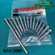 Baut blok mesin bak mesin Fizr F1ZR Alfa Sigma bak magnet bak kopling satu set assy