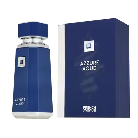 French Avenue Azzure Aoud Eau de Parfum Spray 3.4 oz (100 ml) - 12-hour long-lasting Cologne, Eau de