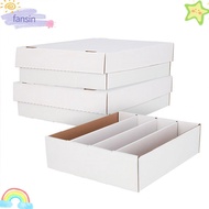 FANSIN Trading Card Storage Box, Portable Large Capacity Sports Card Box, Practical Cardboard Sturdy