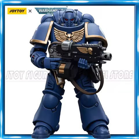 JOYTOY Warhammer 40K 1/18 Action Figures Ultramarines Intercessors V6 Anime Figures Toys