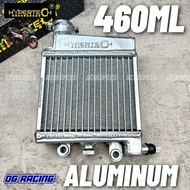 HYPERTECH ALUMINUM RADIATOR 460ML NVX155 V1 V2 RADIATOR BESAR NVX155 SILVER BLACK/ NVX155 Radiator B