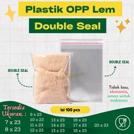 (Can Mix! Double Seal! Contents 100 pcs!) OPP Plastic Glue 7x23/8x23/9x23/10x23/11x23/12x23/13x23/14