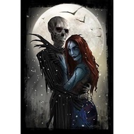 Twenty-three Gnew Arrival Jack and Sally Tim Burton's Nightmare Before Christmas Movie Canvas Poster