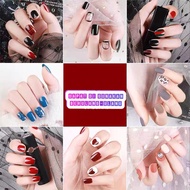 FAKE NAILS JELLY GLUE/JELLY FAKE NAILS/KOREAN FAKE NAILS/MANICURE INSTANT FAKE NAILS