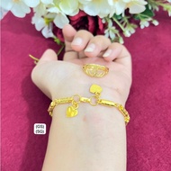 ONE SET OF BRACELET PLUS COIN RING 91