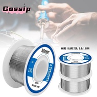 GOSSIP Low Temperature Welding Wire, No-clean FLUX 2.0%  Corel Solder, Durable 20g 50g 100g 0.8 1.0m