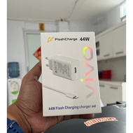 VIVO 44W FLASH CHARGE CHARGER + TYPE C CABLE FAST CHARGING