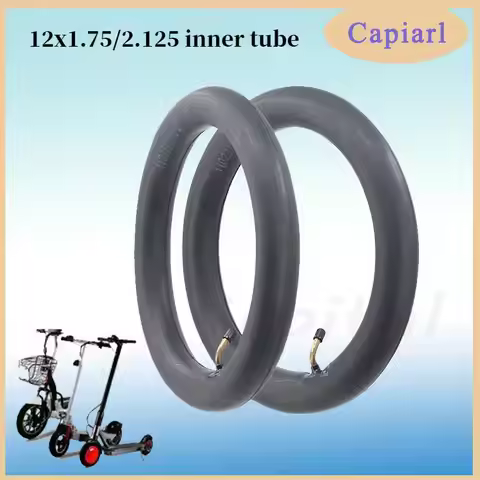 12 Inch 12x1.75/1.95 Inner Tube12x1.75/2.125 Camera for Many Gas Electric Scooters E-Bike Folding Bi
