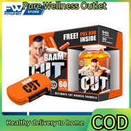Pure Wellness Outlet BAAM CUT FAT BURNER FREE PILL BOX 60 CAPSULES (No Caffeine No dizzyNo Insomnia3