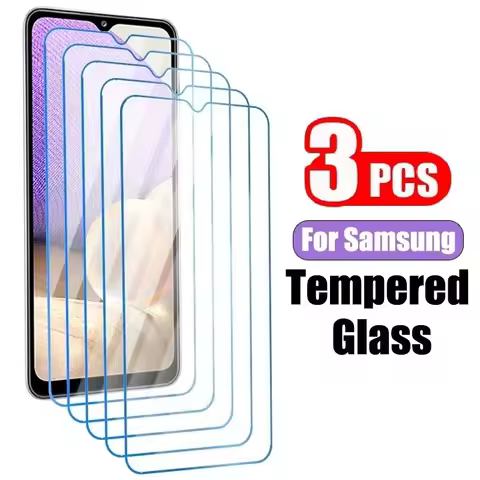 3Pcs 9H Tempered Glass For Samsung F06 F16 A26 A06 A36 A56 A55 A16 Screen Protector