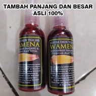 Rotan Keras Panjang Minyak Oles Obat Pembesar Rotan Pria Permanen Minyak Daun Tiga 3 Jari Wamena Pap