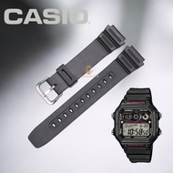 Casio W-216H Watch Strap Casio W216H Black Watch Strap Casio Watch Strap