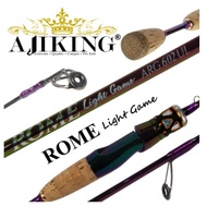 Ajiking Rome Light Game Spinning Fishing Rod UL Ultra Light