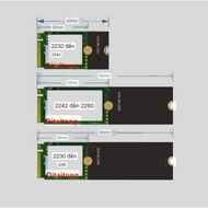 Thanh nối dài ssd 2230 sang 2242, 2242 sang 2280, 2230 sang 2280