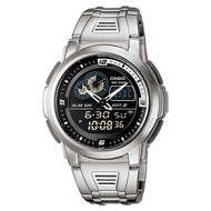 Original STANDARD AQF-102WD-1BV Analog Digital Watch