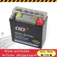 （In stock）CODOD battery 12N5L-BS(DS) W/VOLT Meter 12V-5Ah/10HR L120mm x W60mm x H130mm For MIO/DREAM