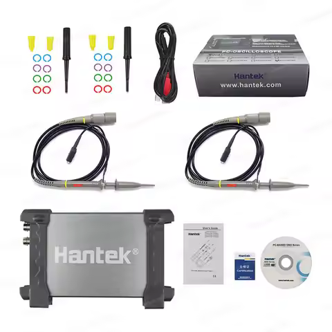 Hantek 6022BE PC-Based USB Digital Oscilloscope 48MSa/s 20MHz 2 Channels