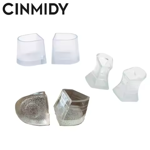 CINMIDY Women Latin Dance Shoes Ballroom Dance Heel Silicone High Heel Protector For 7.5 cm /8.5 cm/