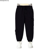 Poney Boys Army Green Poney Cargo Long Pants 80057