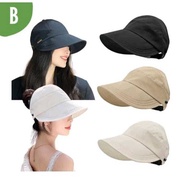 UV Protection Visors Fisherman Ponytail UV Protection Hat/
