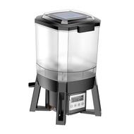 Aquarium and Pond Use Solar Fish Feeder Intelligent Fish Feeder and Fish Food Distributor.