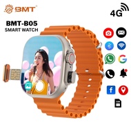 BMT B05 4G Ultra Smart Watch 2 tali kalis air lelaki wanita pergelangan tangan   kecergasan Smart Wa