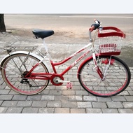 sepeda mini ctb keranjang perempuan bekas Second merk phoenix