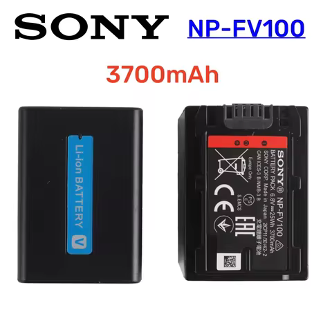 Original NP-FV100 NP FV100 Battery for Sony NP-FV70 NP-FV90 FV120 HDR-SR68 DCR-SX85 DCR-S HDR-CX105 