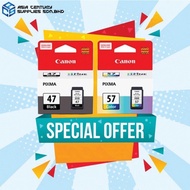 Canon PG-47 (15ML) CL-57 (13ML) CL-57s (8ML) Ink Cartridge Canon E410 E470 E4270 E4570 E3370 PG47 CL