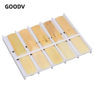 GOODV 10pcs ​Clarinet Reed​, ​Plastic Box Packaging​ ​Thinner Reed Tip​ ​Bb Clarinet Reed​, Strength