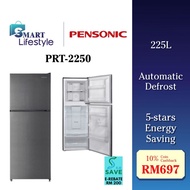 《Save 4.0》Pensonic 2 Doors Top Mount Freezer Refrigerator (225L) PRT-2250 / Morgan 225L 2 Door Refri