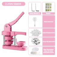 Beadie ปุ่มตราเครื่องชง58 มม.แม่พิมพ์ DIY Badge Pin Maker ชุดเครื่อง 100 ชิ้นป้าย/Pic/Circle เครื่อง