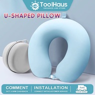 TOOLHAUS U-Shaped Pillow Airplane Memory Foam Slow Rebound Lunch Break Neck Pillow Airplane Travel N
